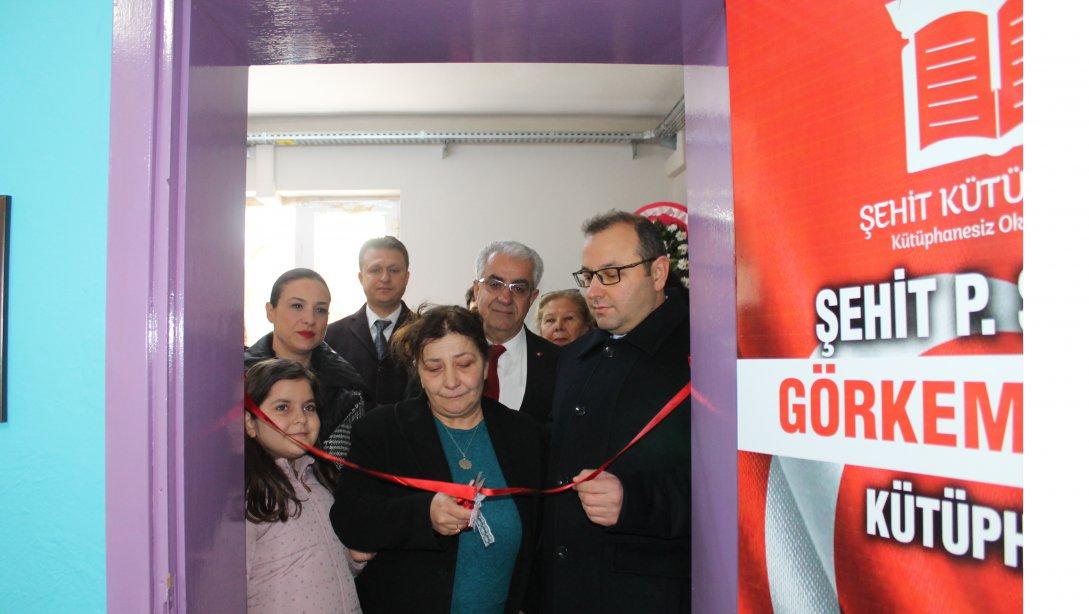Şehit Sözleşmeli Piyade Er Görkem AKKUŞ Kütüphanesi Açılış Töreni