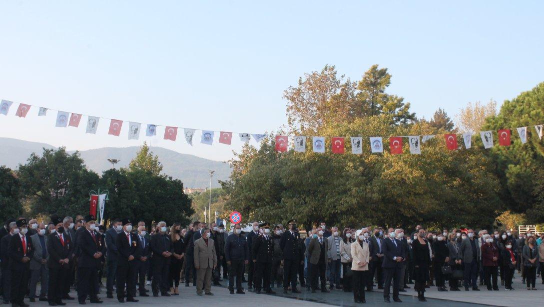 10 Kasım Mustafa Kemal ATATÜRK'ü Anma Ve Çelenk Sunma Töreni