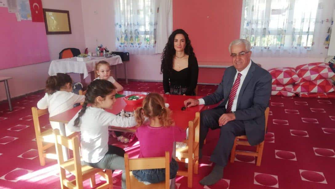 İlçe Milli Eğitim Müdürümüz Sayın Cezayir BİLEKLİ Acarlar  İlkokulu 'nu ve Anasınıfını ziyaret etti