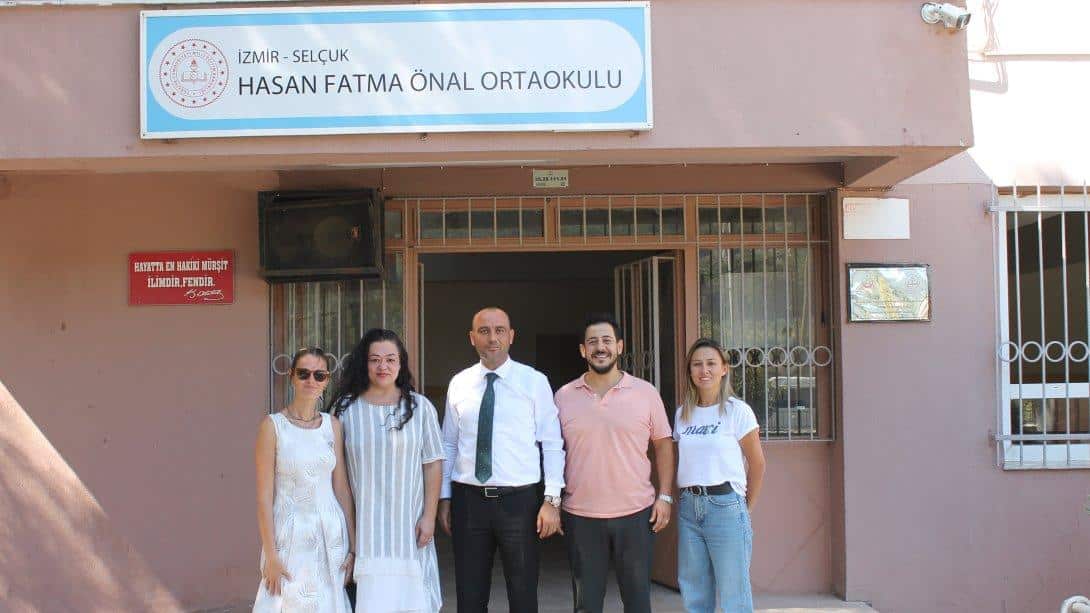 İlçe Milli Eğitim Müdürümüz Sayın Ali Serkan ATLAN, Gökçealan Hasan Fatma Önal İlkokulu ve Ortaokulunu Ziyaret etti