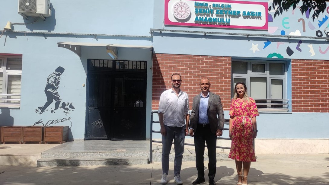 İlçe Milli Eğitim Müdürümüz Sayın Ali Serkan ATLAN ,Şehit Zeynep Sağır Anaokuluna  Ziyaret Gerçekleştirdi